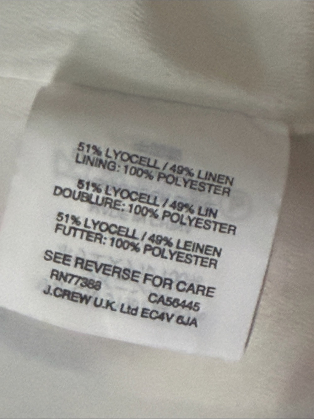 J.Crew Floral Linen Lyocell Fit & Flare Dress Size 4 Morning Floral V-Neck - Picture 7 of 8